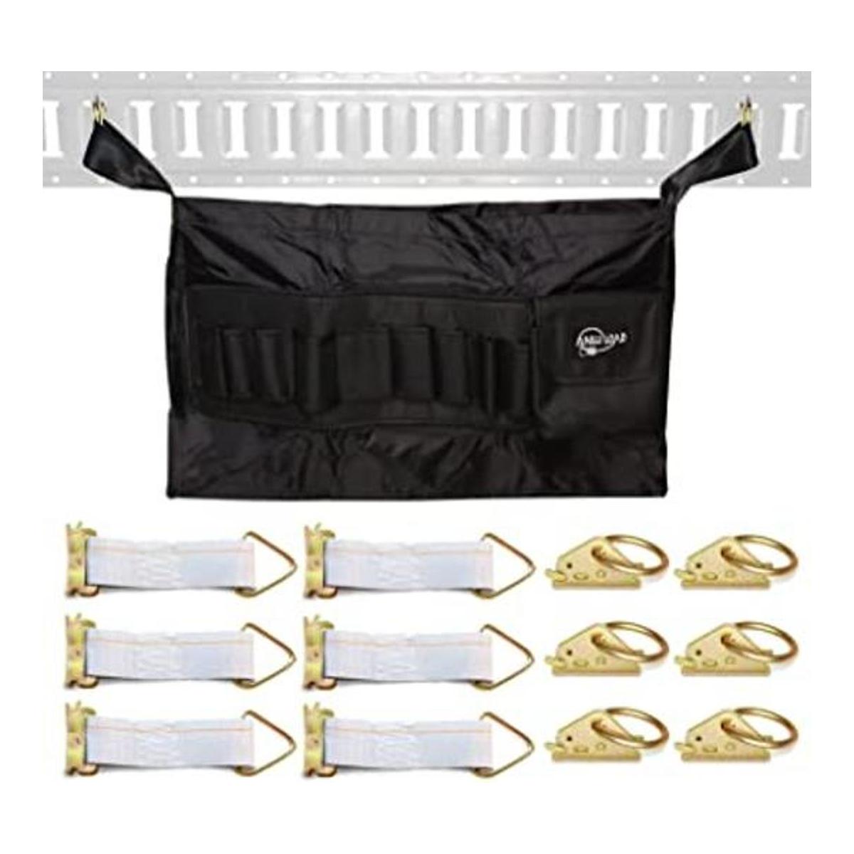 ANLU LOAD Kit de rieles E Bolsa de almacenamiento de