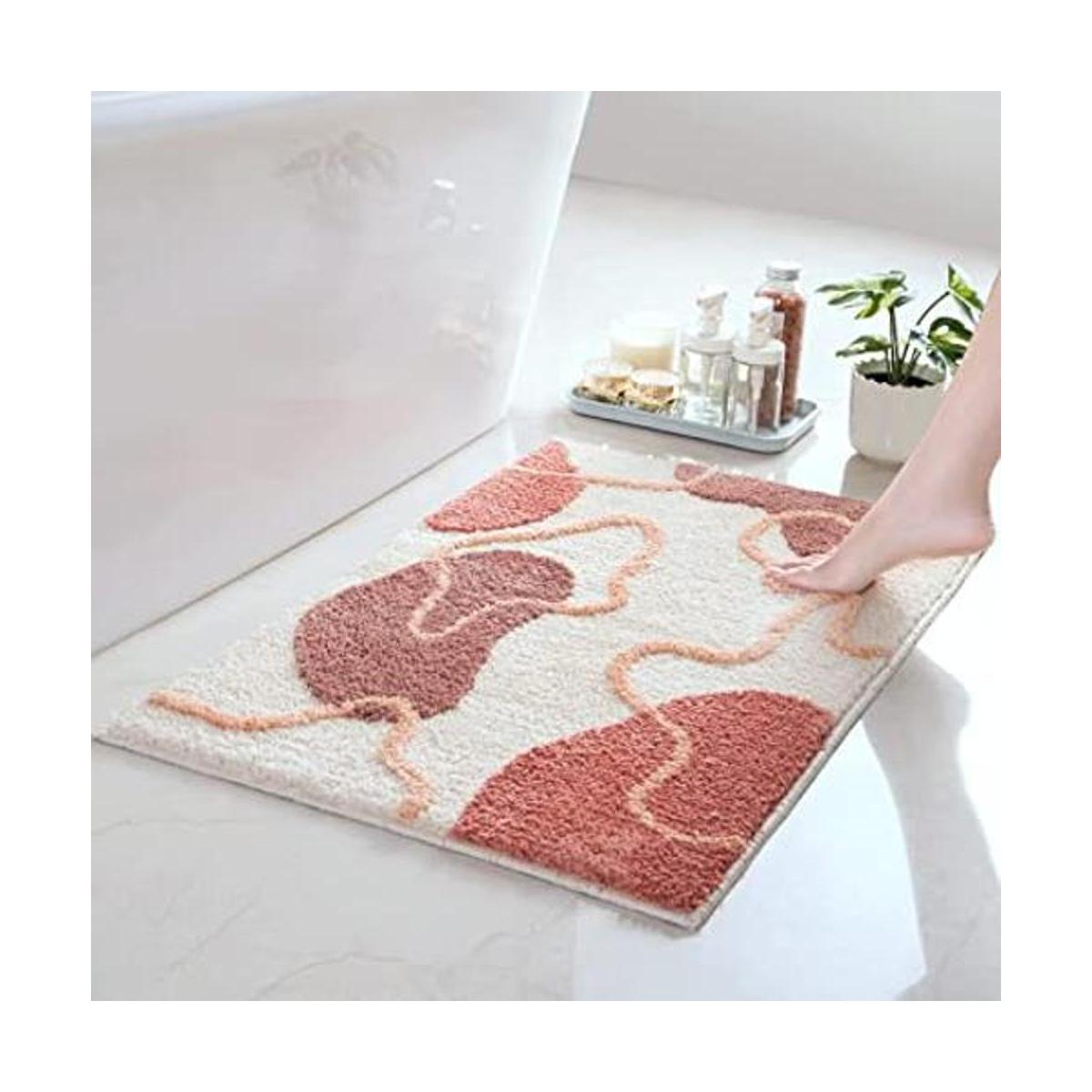 Alfombra de baño extra suave y lanosa alfombra de baño