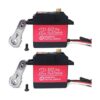 Pack de 2 servo digital de 55.1 lbs de engranaje de metal_1