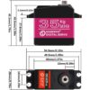 ANNIMOS 35KG RC Servo MotorHigh Torque Large_4