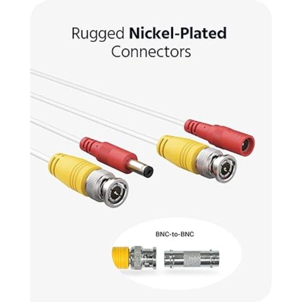 ANNKE Paquete de 4 cables de cámara de seguridad de 150