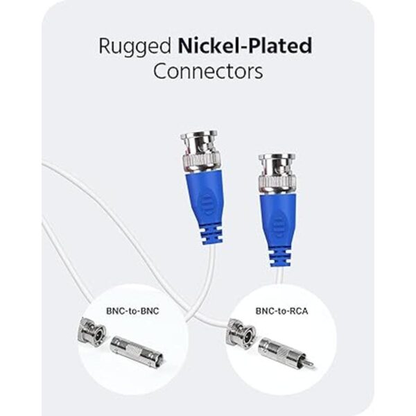 ANNKE Paquete de 2 cables de alimentación de vídeo BNC_2