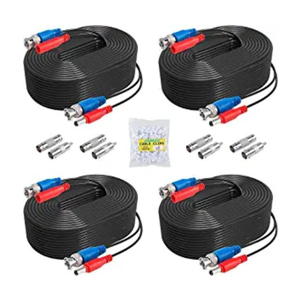 ANNKE Cable de cámara de seguridad 4 unidades 100 pies