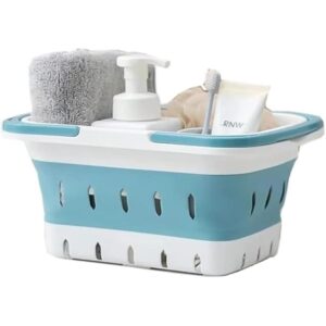 Organizador de plástico para productos de limpieza cesta_1