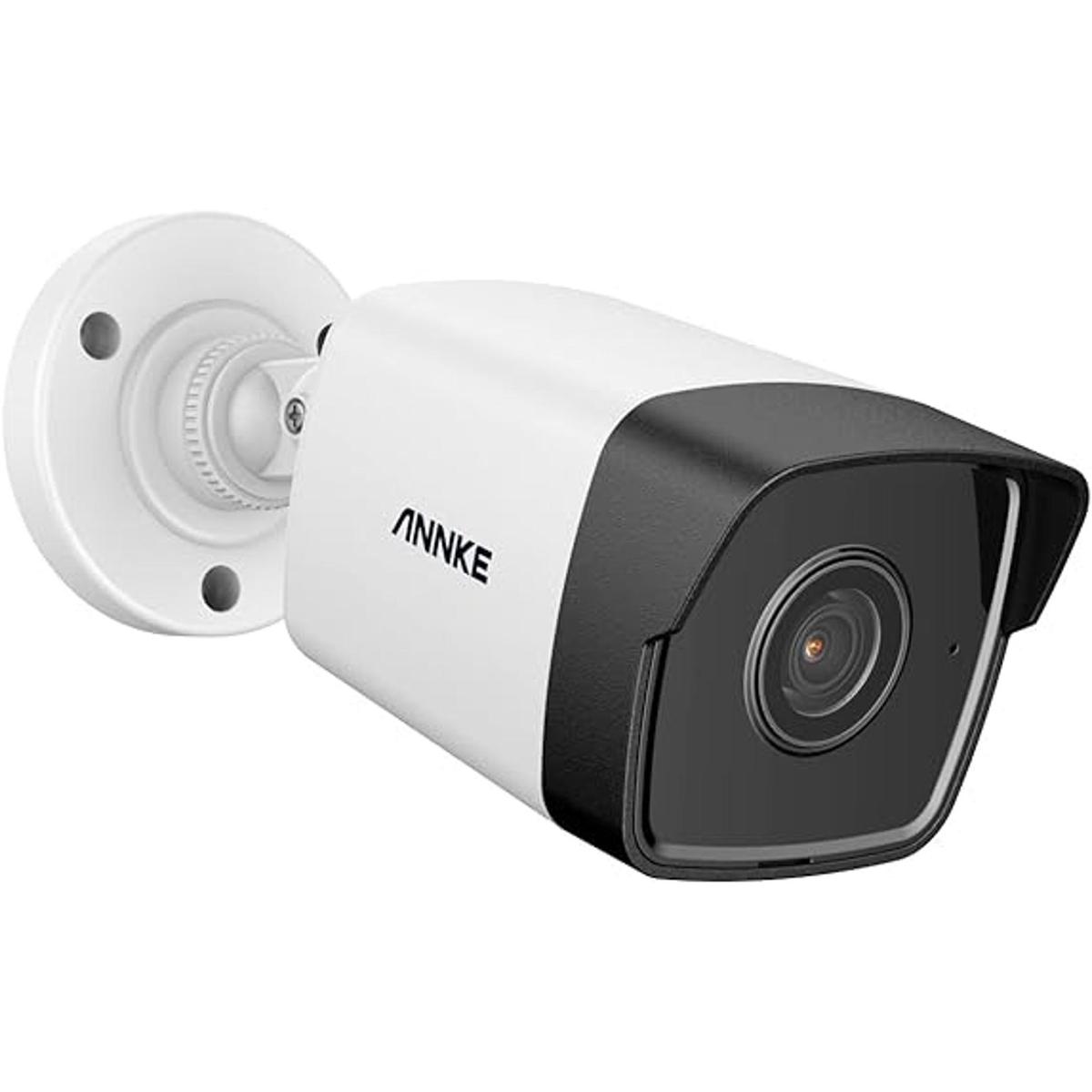 ANNKE Cámara de seguridad C500 de 5 MP PoE con audio