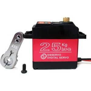 ANNIMOS Servo digital de 55.1 lbs engranaje de metal_1