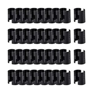 ANPHSIN Paquete de 36 pares de 72 clips de bloqueo para