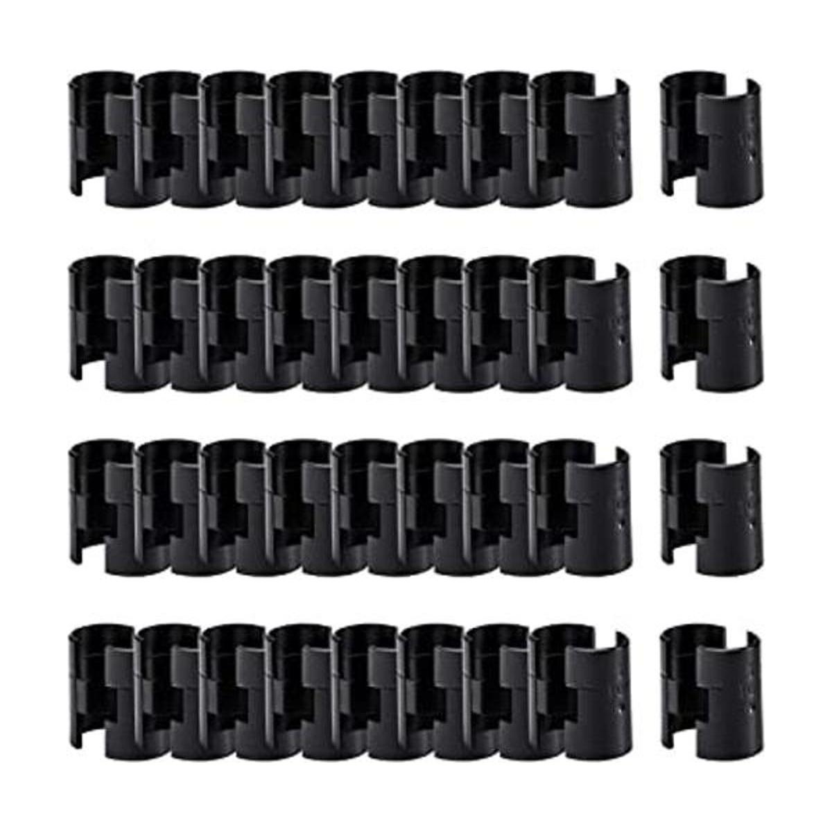 ANPHSIN Paquete de 36 pares de 72 clips de bloqueo para