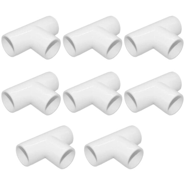ANPTGHT Conector de 3 vías de PVC en T de 12 pulgada_1