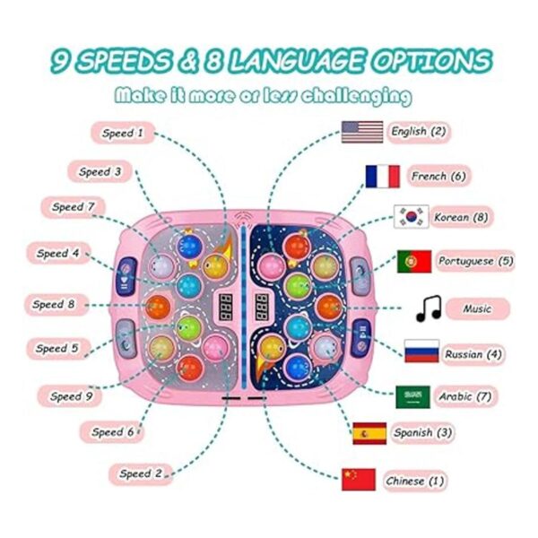 Juego Whack A Mole juguetes para niños y niñas de 3 a 12_2