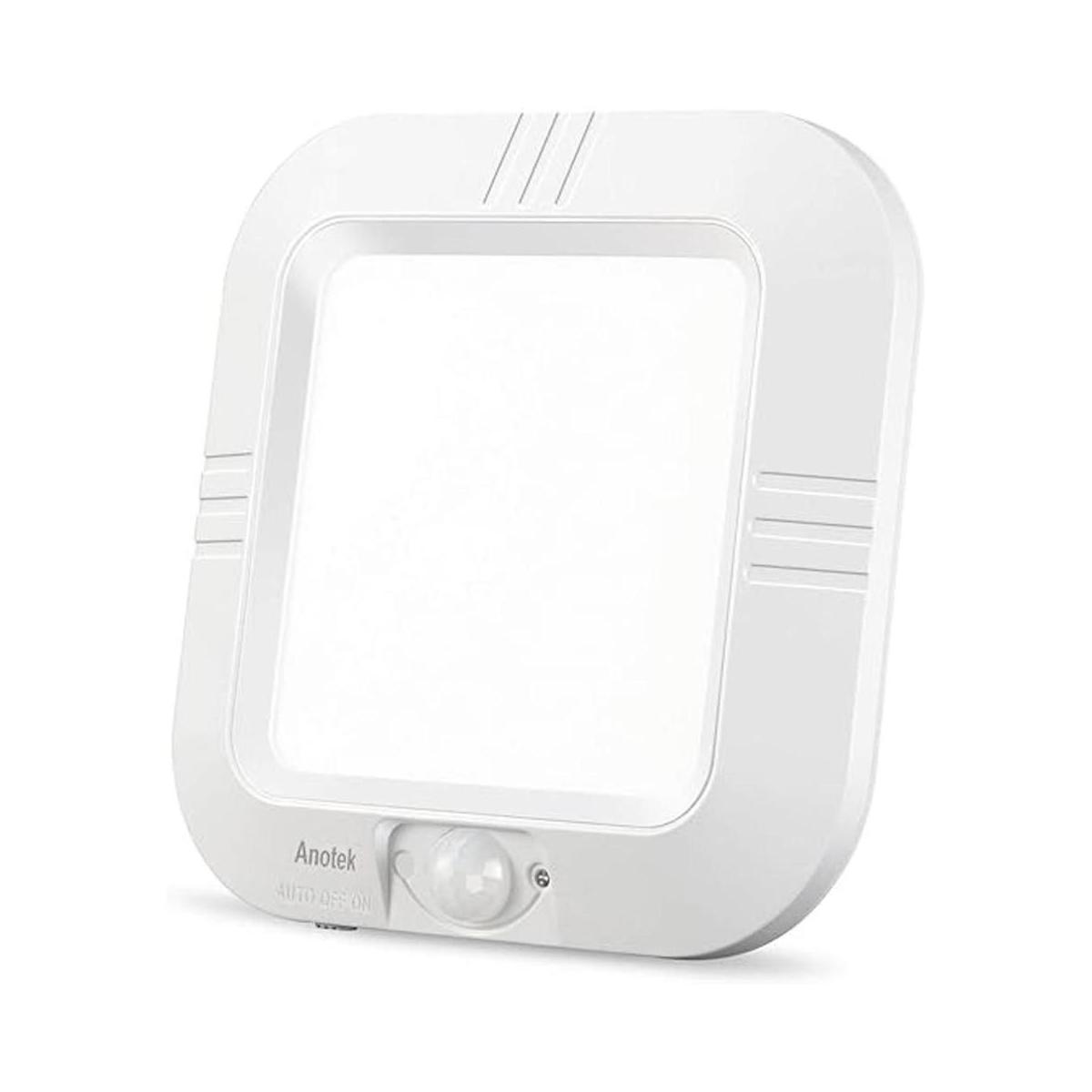 ANOTEK Lámpara de techo LED con sensor de movimiento