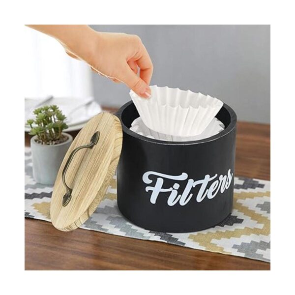 Coffee Filter Holder Farmhouse Coffee Filter Storage