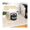 Coffee Filter Holder Farmhouse Coffee Filter Storage