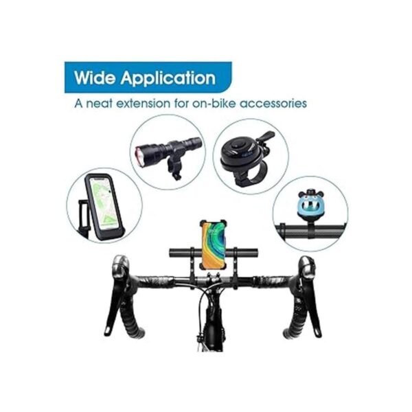 Extensor para manillar de bicicleta soporte de soporte