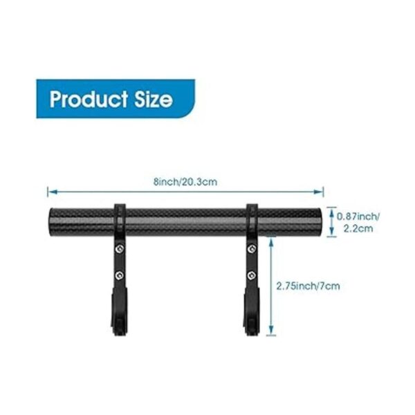 Extensor para manillar de bicicleta soporte de soporte