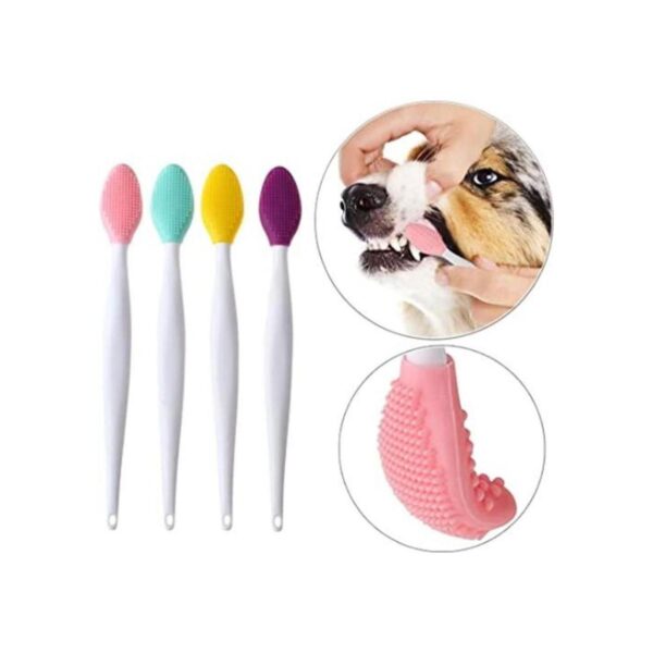 ANTOLL Mascotas de silicona suave cabeza perro gato con_1