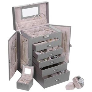 ANWBROAD UJJB004H Joyero grande de 6 niveles para mujer_1