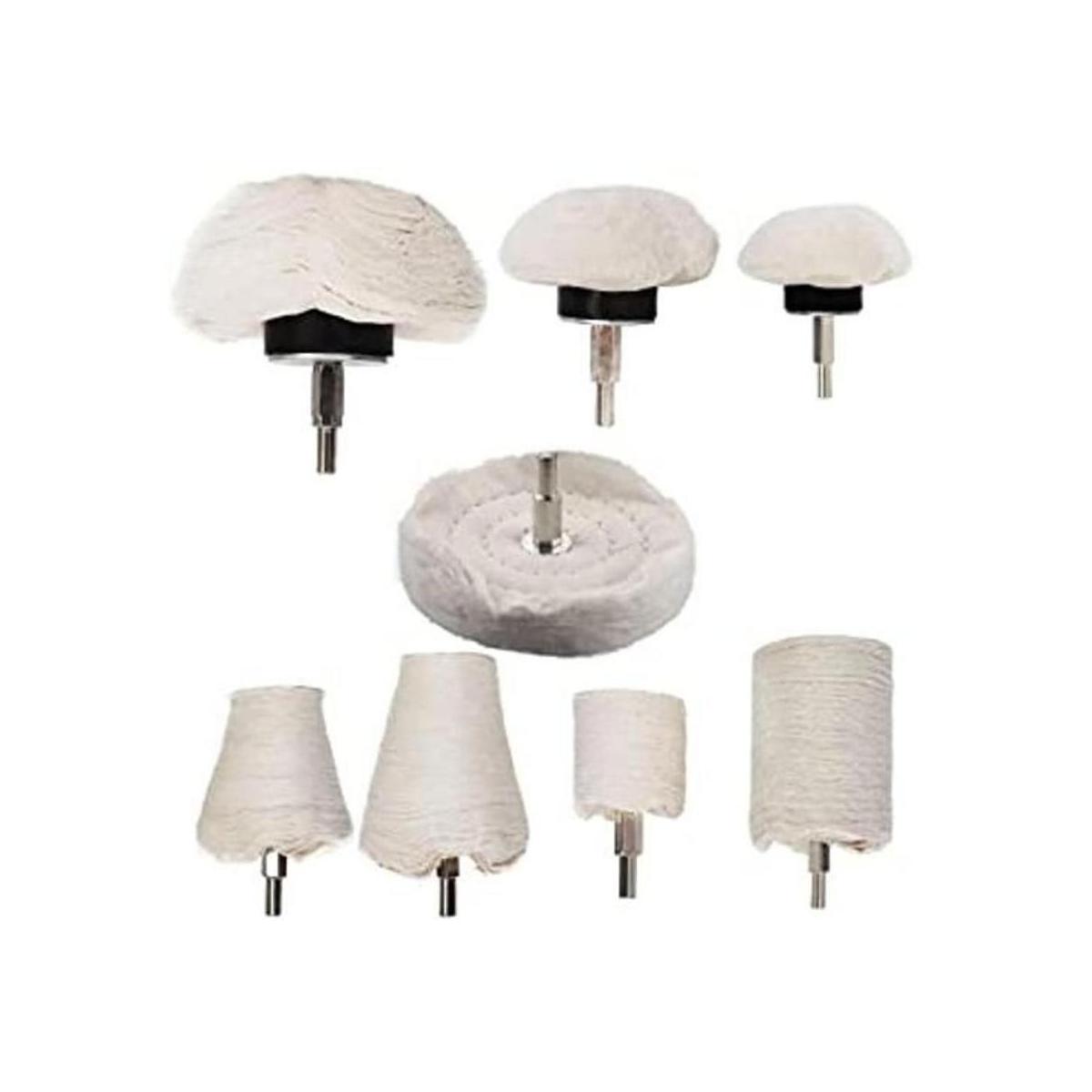 ANWTOTU Rueda de pulido para taladro 8 piezas kit de
