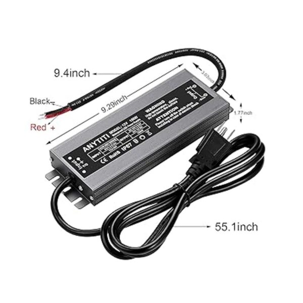 ANYTITI Controlador LED fuente de alimentación LED IP67_2