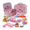 Juego de fiesta de té para niñas pequeñas juguete_1