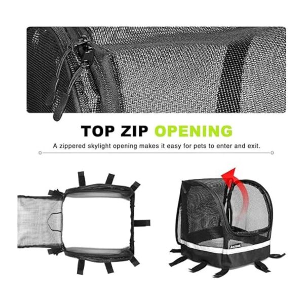 ANZOME Funda para cesta de bicicleta funda extraíble_3