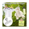 12 Pack Silver Chip Clips Bag Clips Food Clips Clips for_5