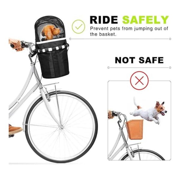 ANZOME Funda para cesta de bicicleta funda extraíble_2