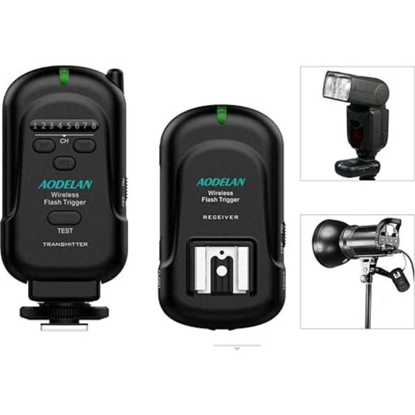 AODELAN Transmisor y receptor de flash inalámbrico_1