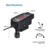 AODELAN Mando a distancia para videocámara con cable jack_2