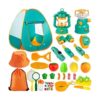 AOKIWO Juego de tienda de campaña para niños 45
