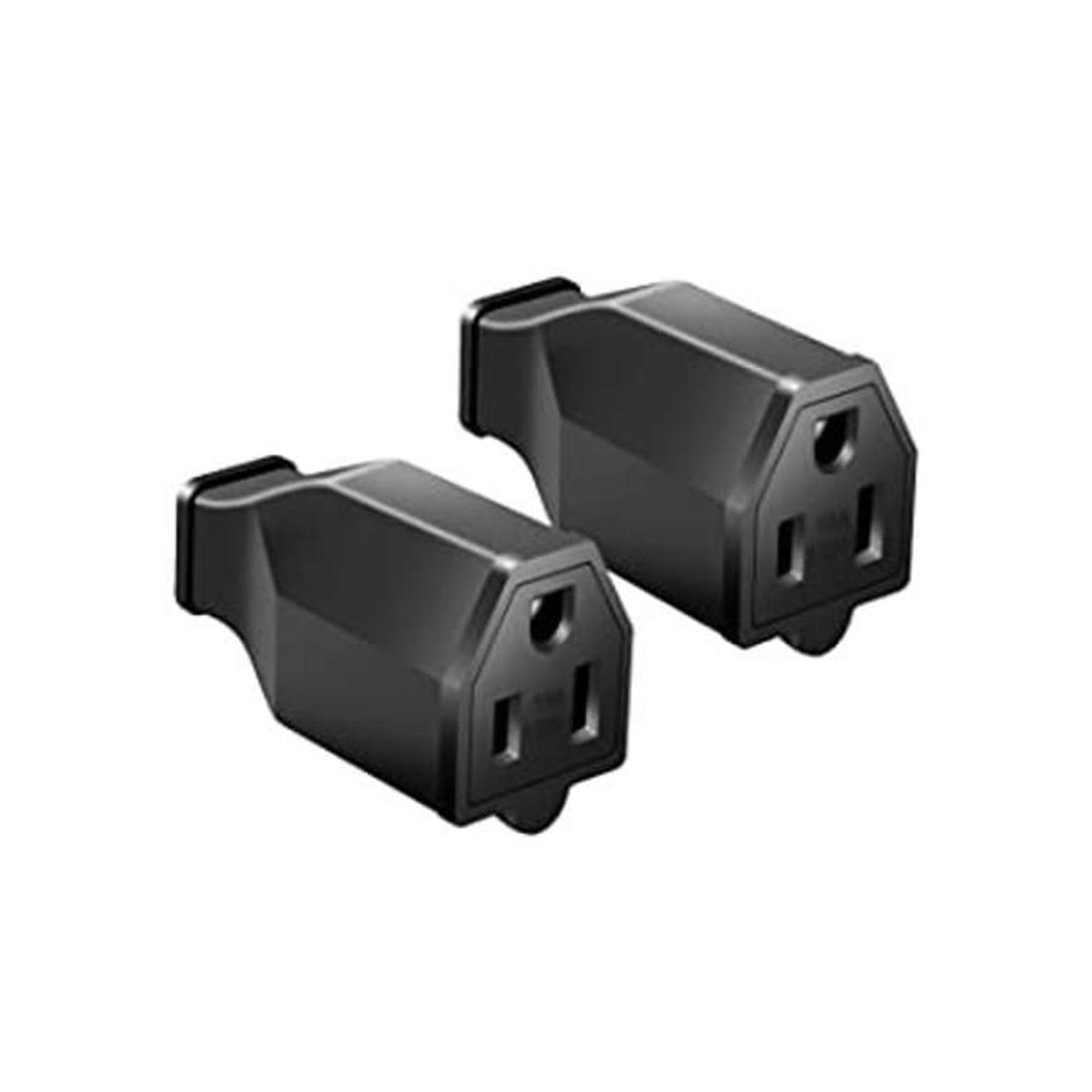 STARELO Extremos de cable de extensión de 125 V 15 A 2