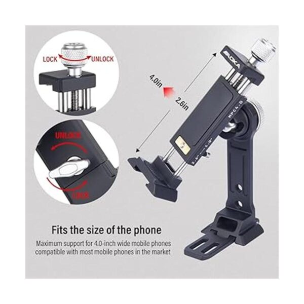 AOKA MPC40 Soporte universal para trípode de teléfono_3