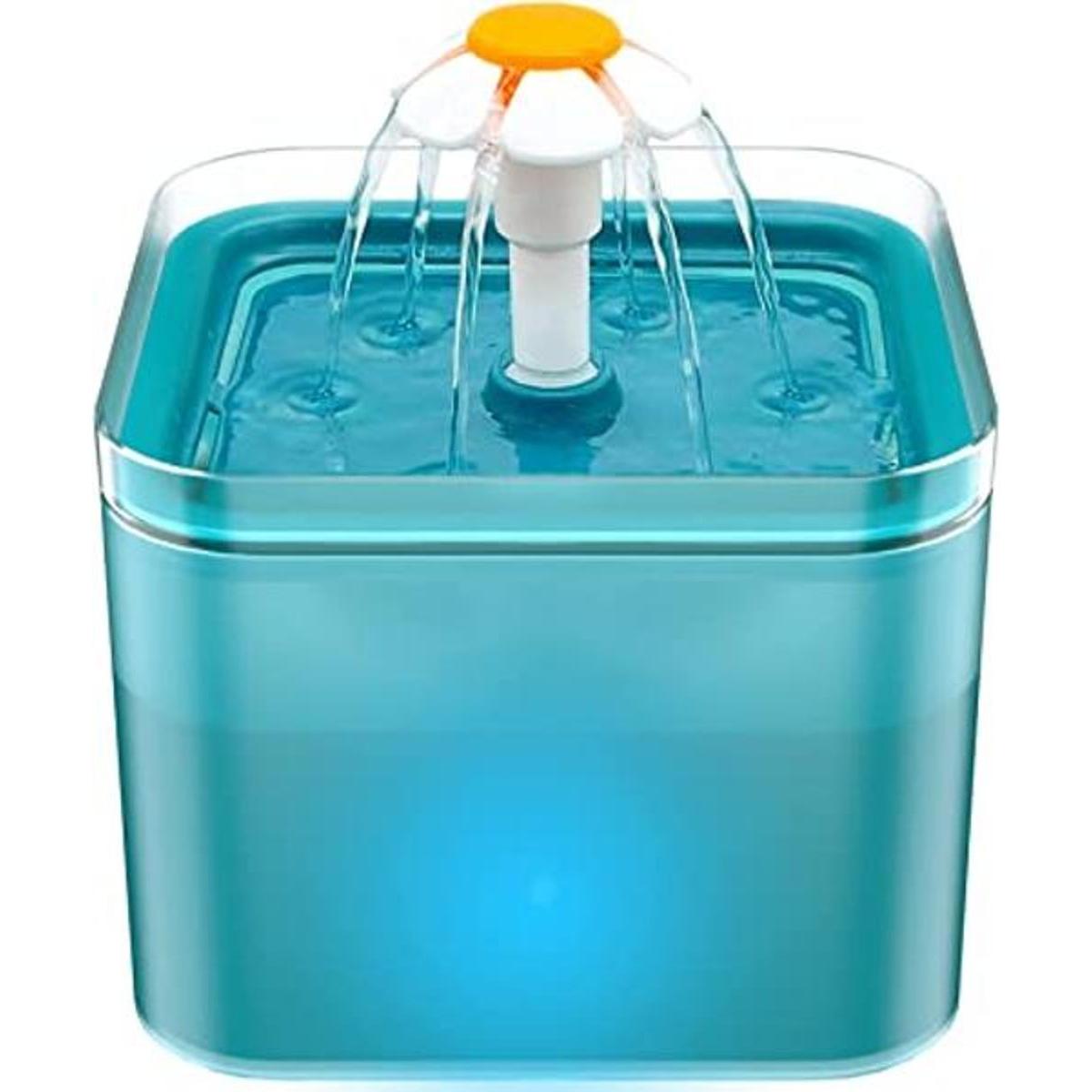 AONBOY Fuente de agua para gatos fuente ultra silenciosa