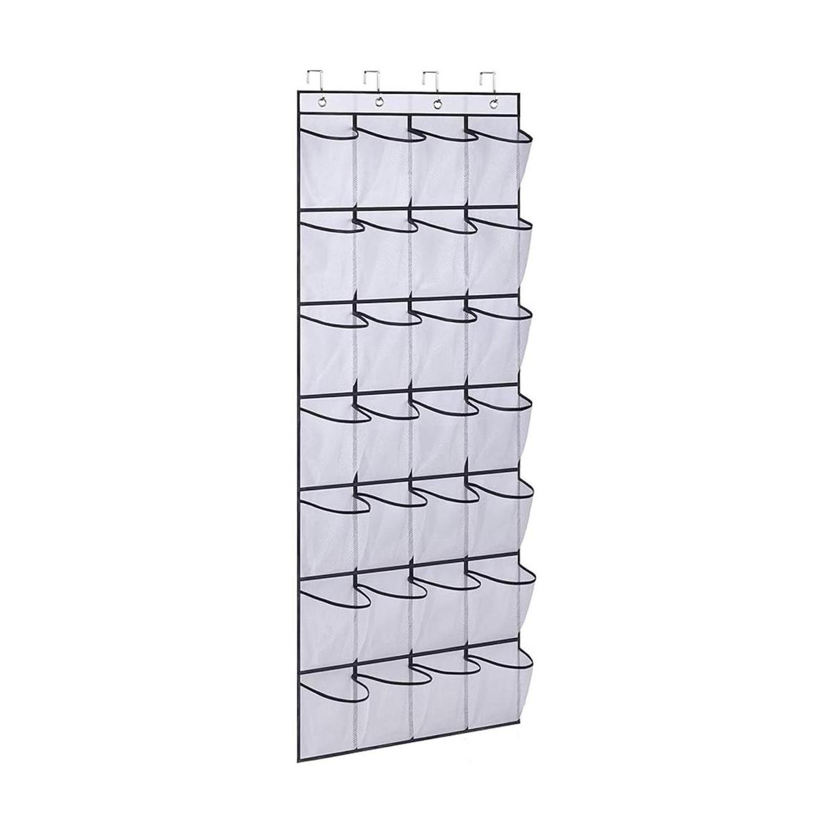 AOODA 28 bolsillos grandes de malla sobre la puerta