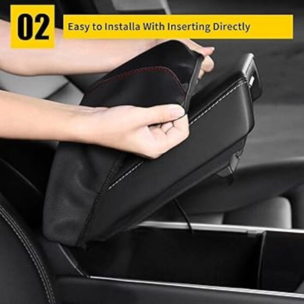AOMSAZTO Funda de consola central de automóvil para Ford_3