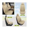 AOOG Fundas de cuero para asiento de automóvil fundas de_2