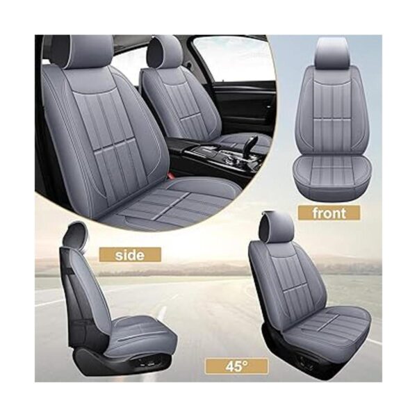 AOOG Fundas de asiento de piel accesorios de automóvil_2