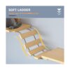 Muebles de pared para gatos juego de pared y perchas para_6