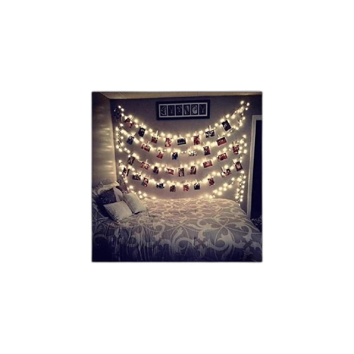 AOSTAR Tira de luces de 10 pies 10 pies color blanco