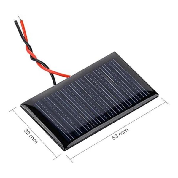 AOSHIKE 10 mini paneles solares de 5 V 30 mA para energía