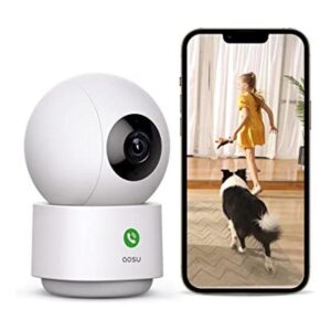 Cámara de seguridad 2K para interiores cámara aosu Baby_1