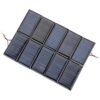 AOSHIKE 10 mini paneles solares de 5 V 30 mA para energía