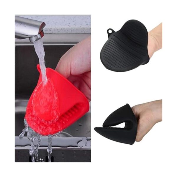 AORTDES Manoplas de silicona para horno Protector de_3