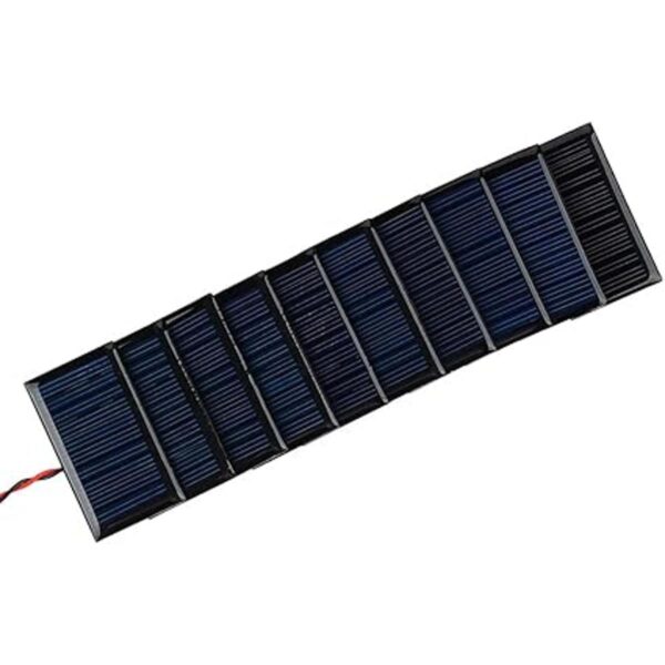 AOSHIKE 10 mini paneles solares de 5 V 30 mA para energía
