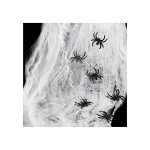 AOSTAR Telarañas elásticas de Halloween para interiores y_1