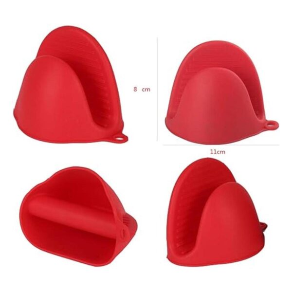 AORTDES Manoplas de silicona para horno Protector de_2