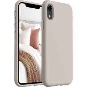 AOTESIER Funda para iPhone XR ultrafina de silicona con_1