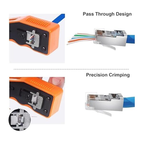 AOWIZ RJ45 Crimpadora de paso a través de la herramienta_4