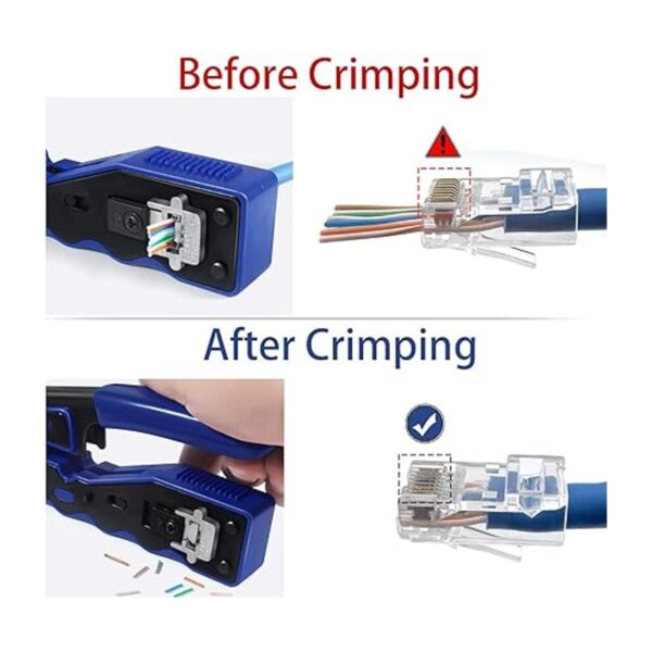 AOWIZ Herramienta de engarzado RJ45 para engarzadora de_3