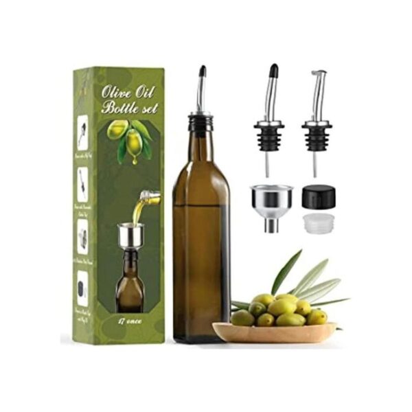 AOZITA Dispensador de aceite de oliva de vidrio de 17_1